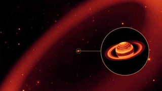 Saturn's Ghostly Outer Ring is Mind Blowingly Massive